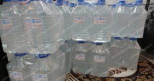 قیمت عمده آب مقطر 4 لیتری